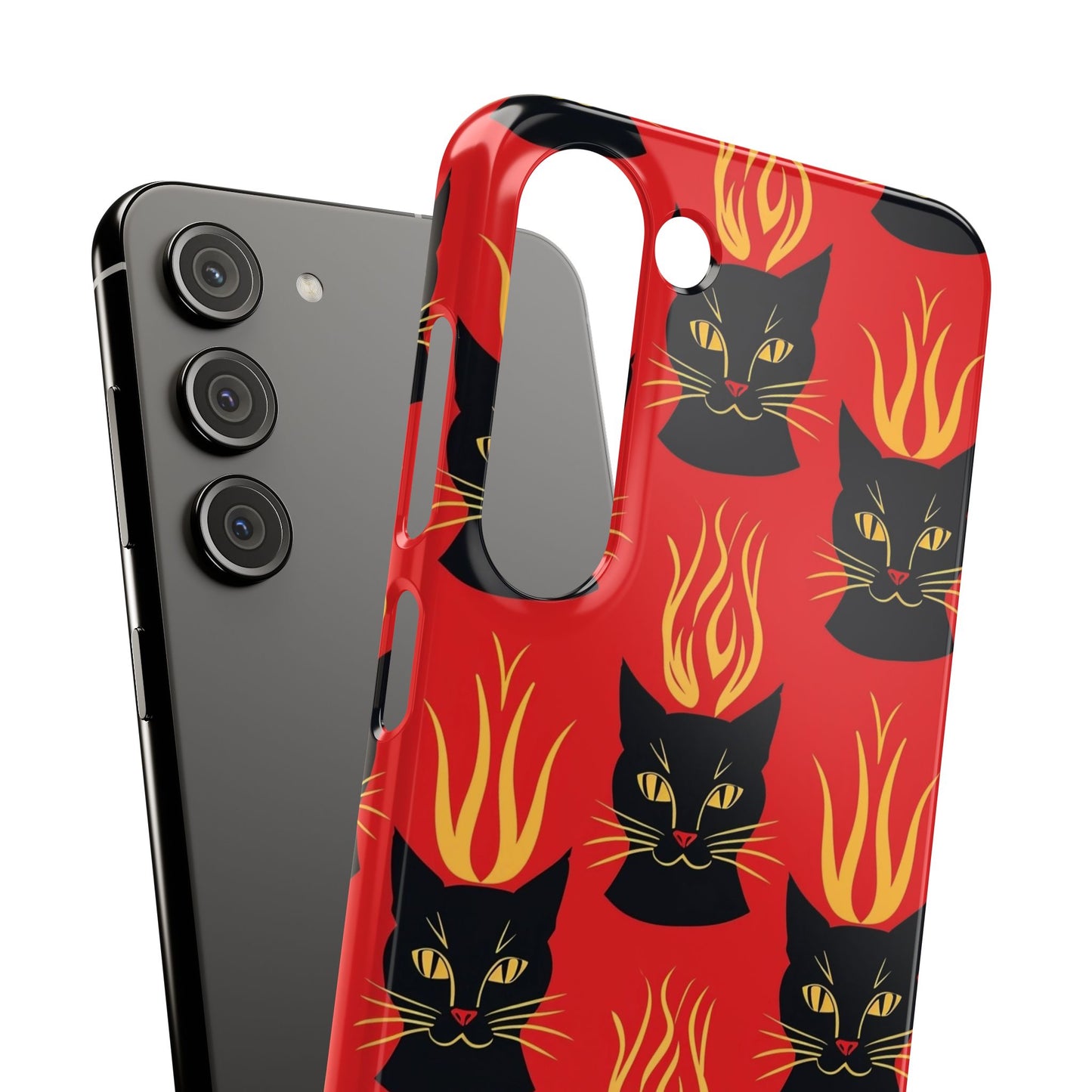 Devil Kitty Phone Snap Case