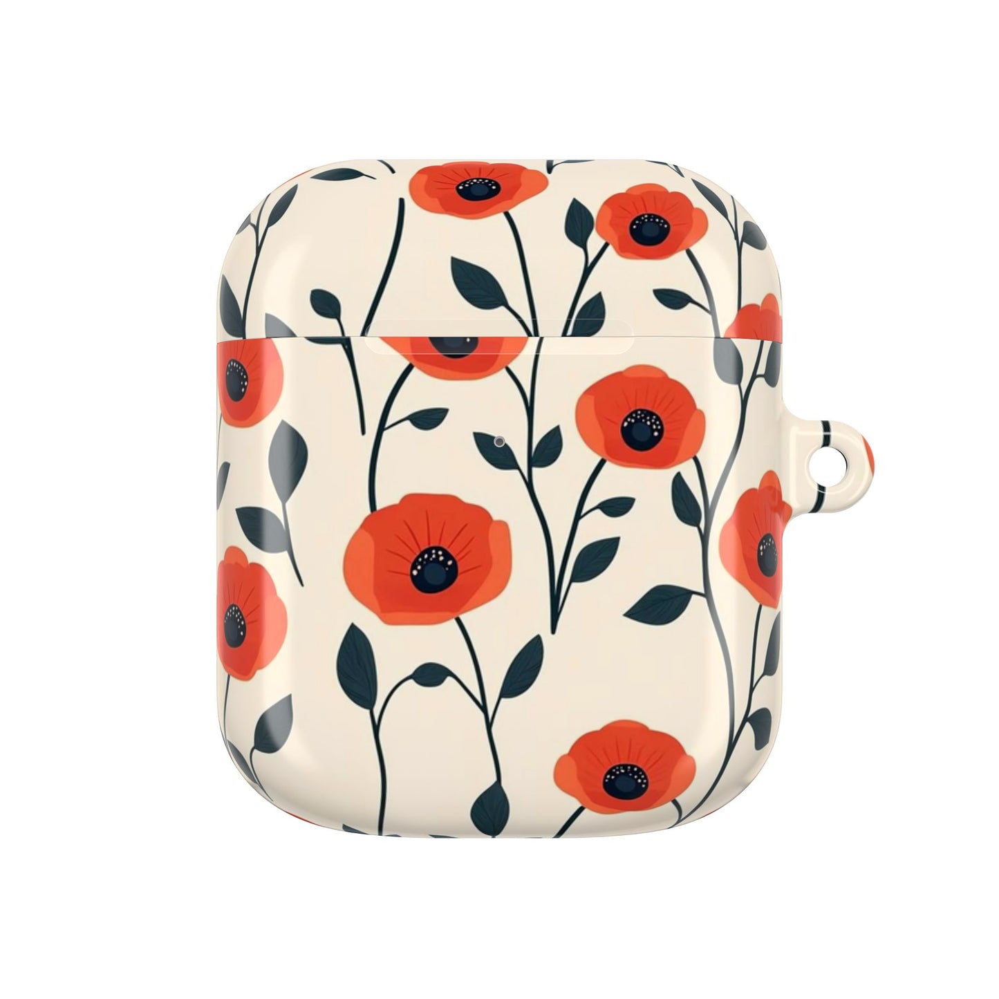 Poppy Fields AirPod Case