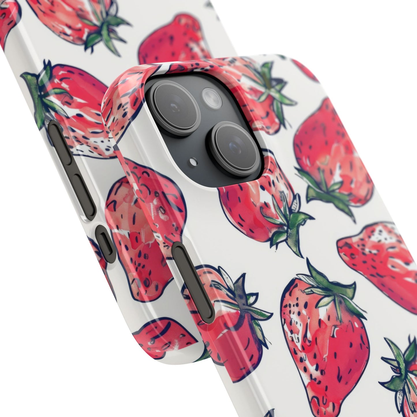 Creamy Berry Phone Snap Case