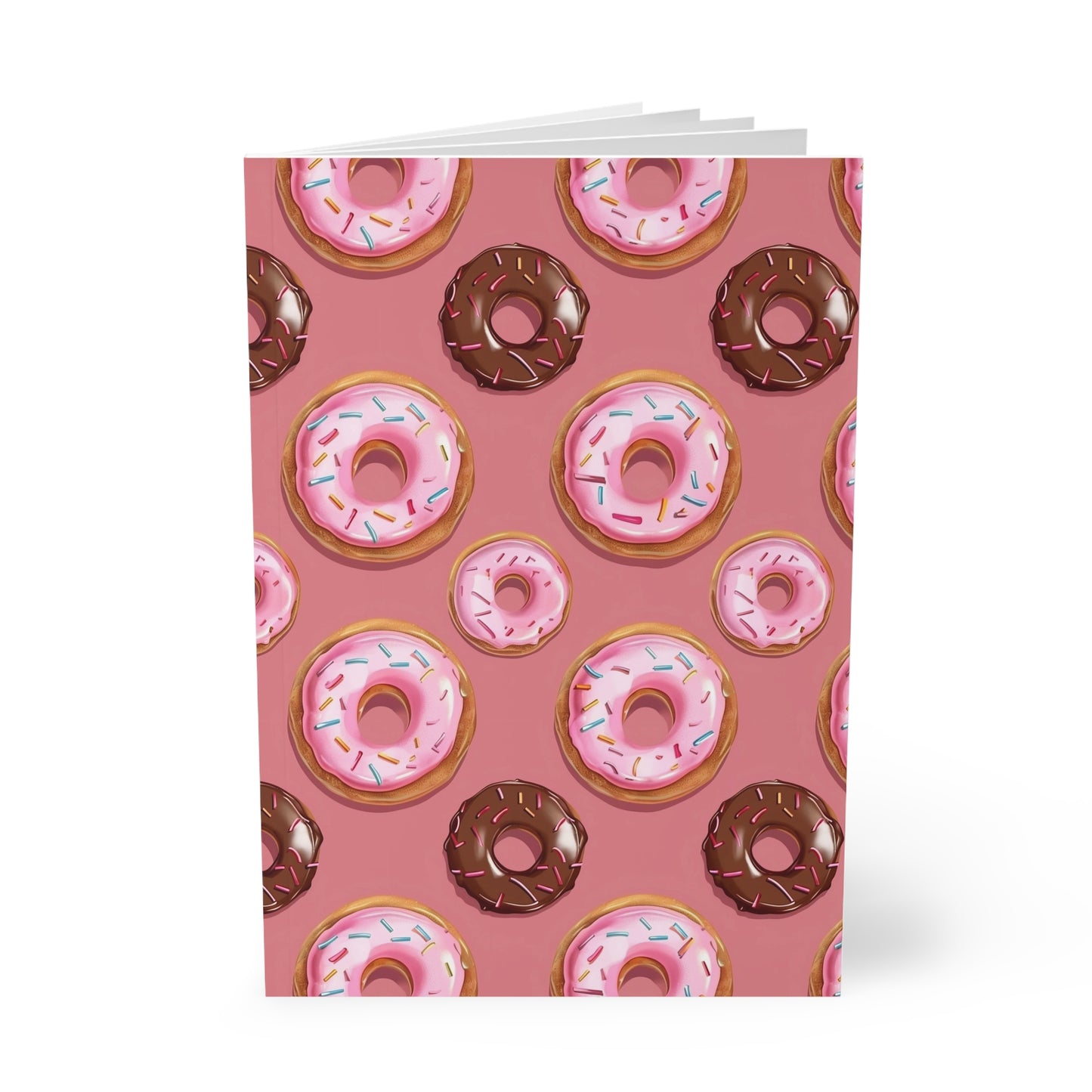 Donut Stack A5 Softcover Notebook