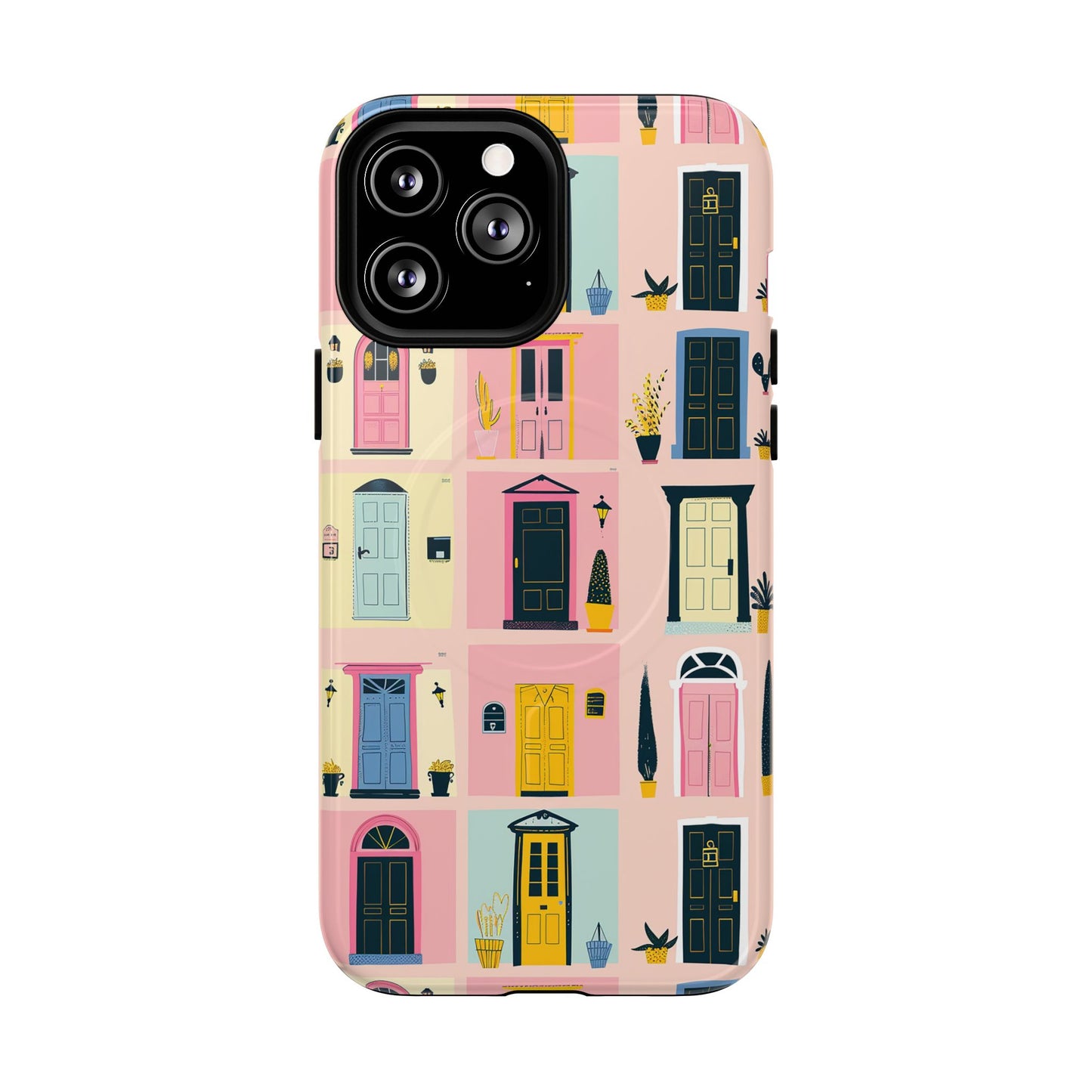 Rosy Entry Tough Magnetic Phone Case