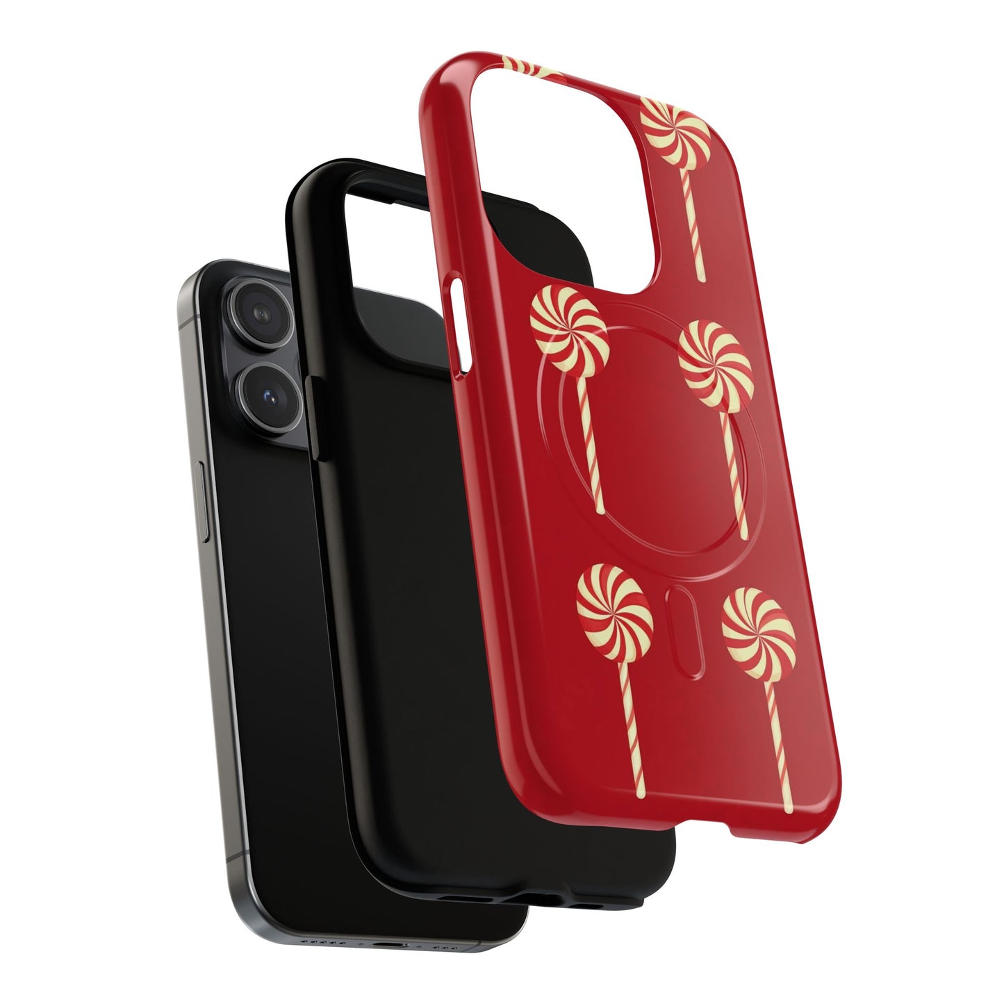 Mint Swirly Tough Magnetic Phone Case