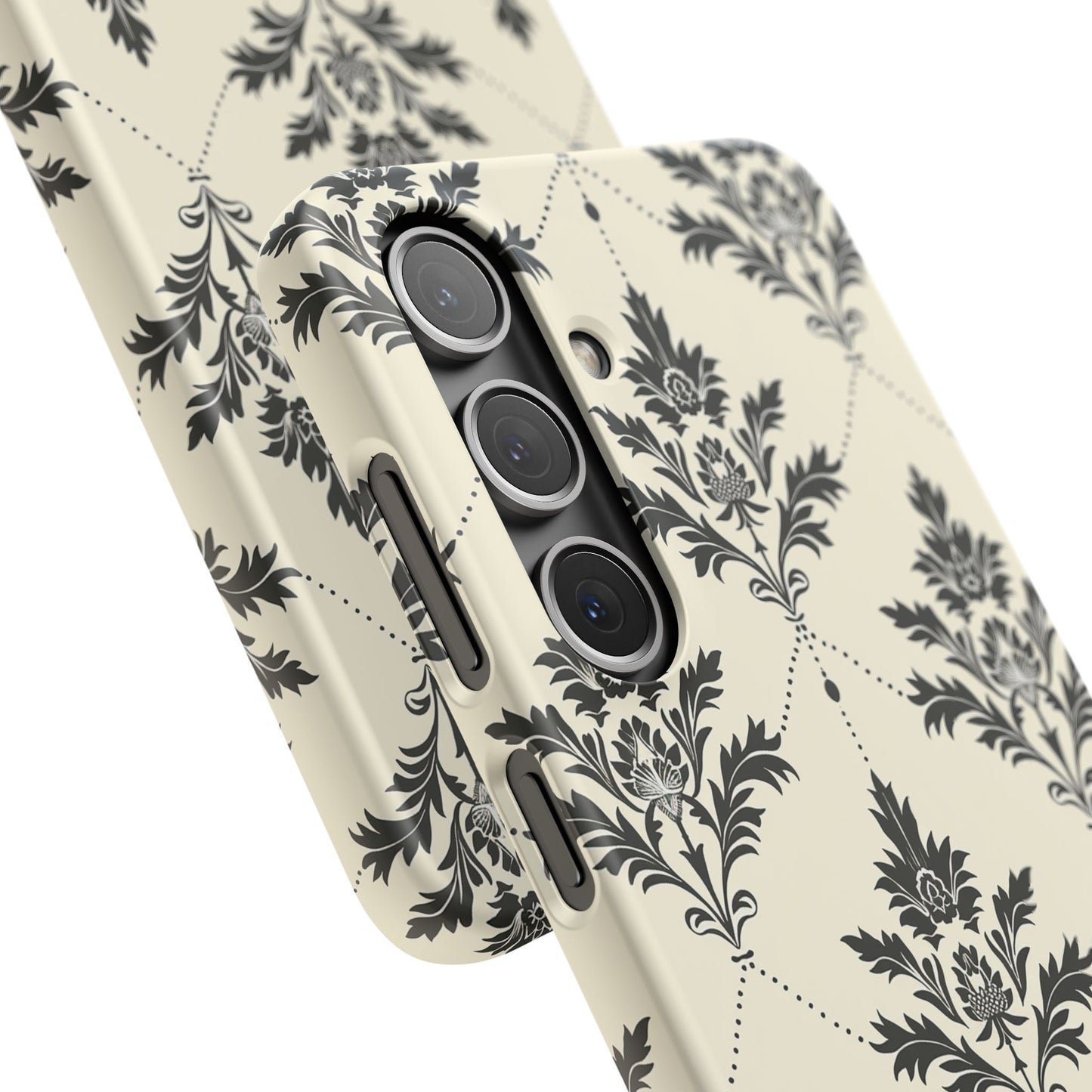 Midnight Damask Snap Case