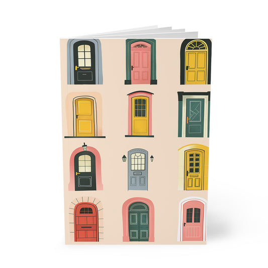 Charming Doors A5 Notebook