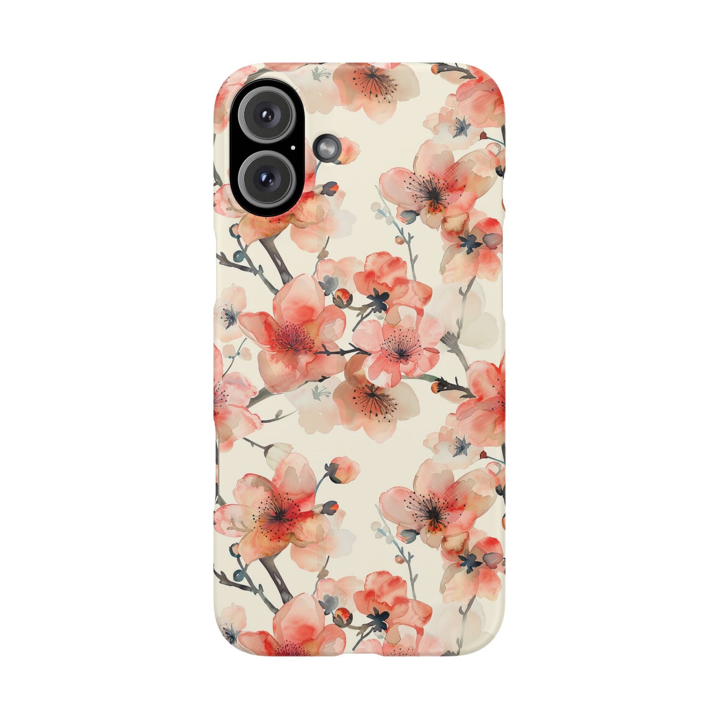 Cherry Veil Phone Snap Case