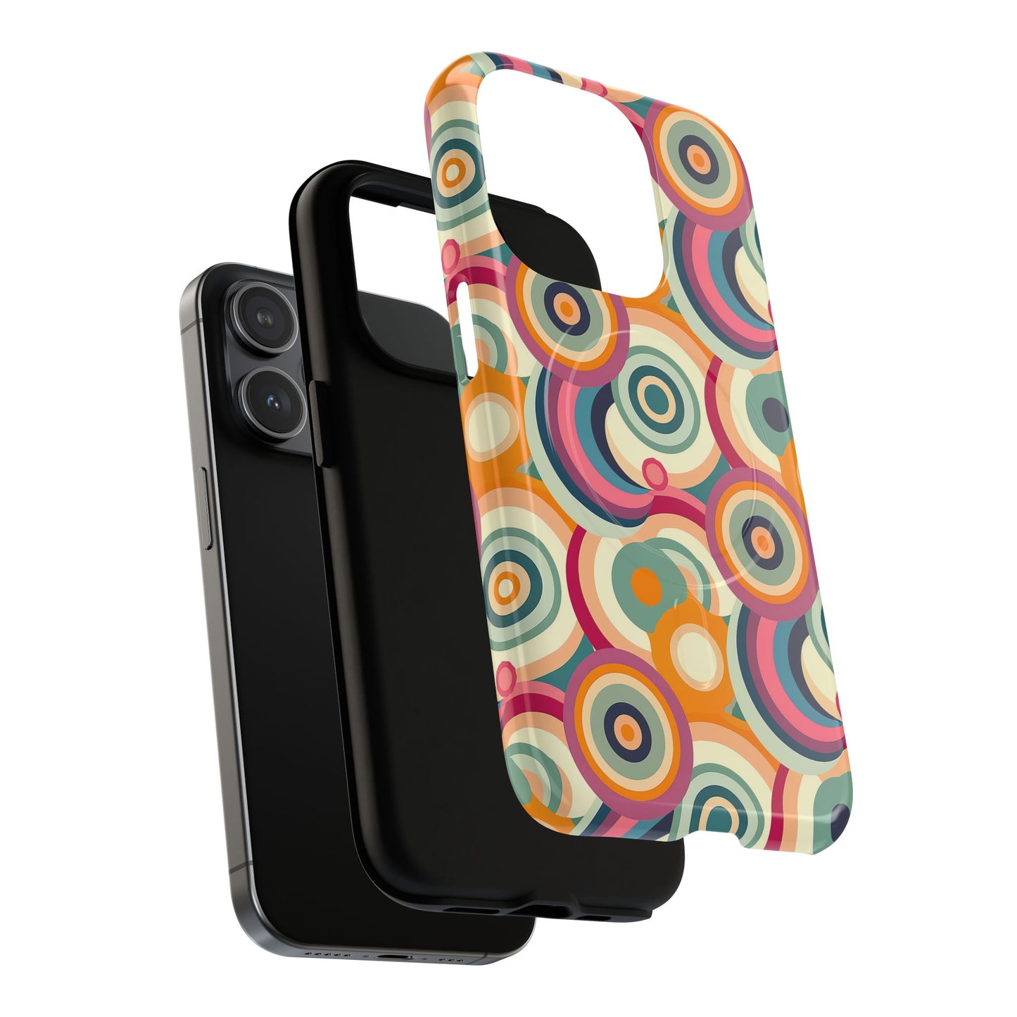 Retro Ripple Tough Magnetic Phone Case