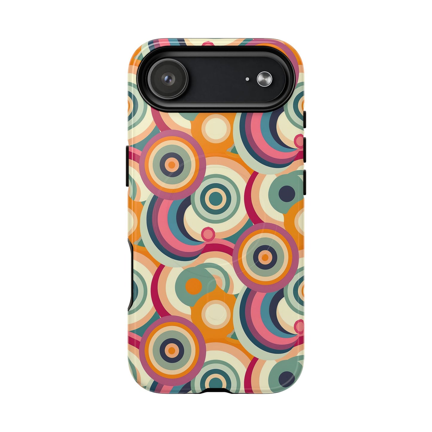 Retro Ripple Tough Magnetic Phone Case