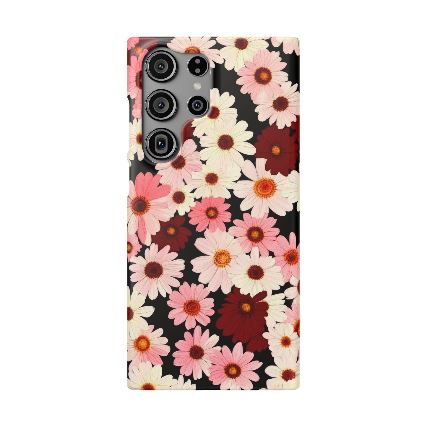 Petal Swing Retro Floral Snap Case