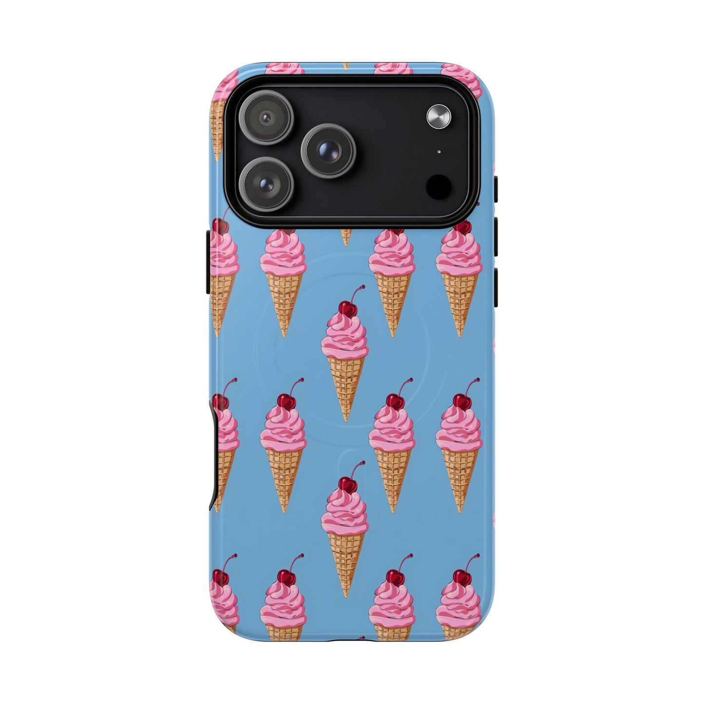 Cherry Swirl Tough Magnetic Phone Case