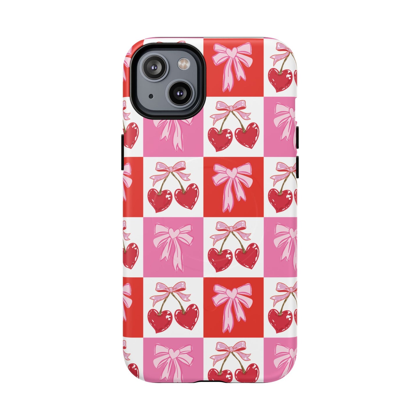 Sweet Pink Coquette Tough Magnetic Phone Case