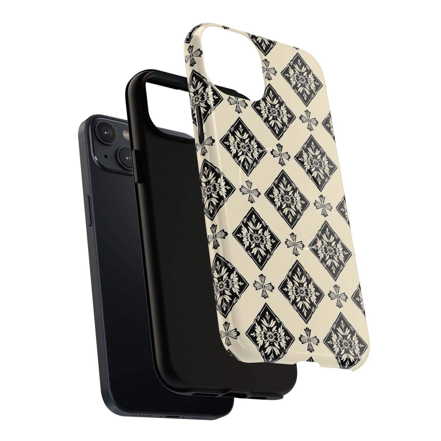 Flora Noir Tough Magnetic Case