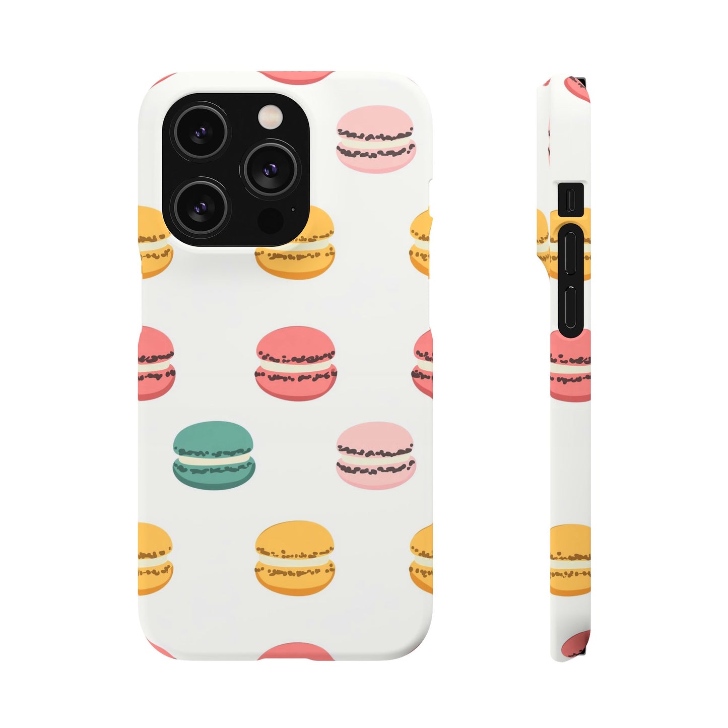 Sweet Macaron Phone Snap Case
