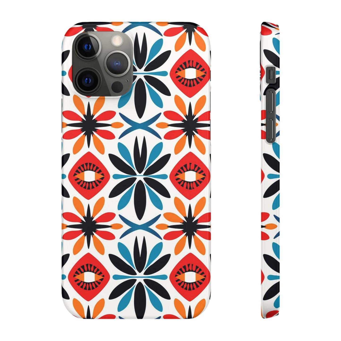 Electric Blooms Snap Case