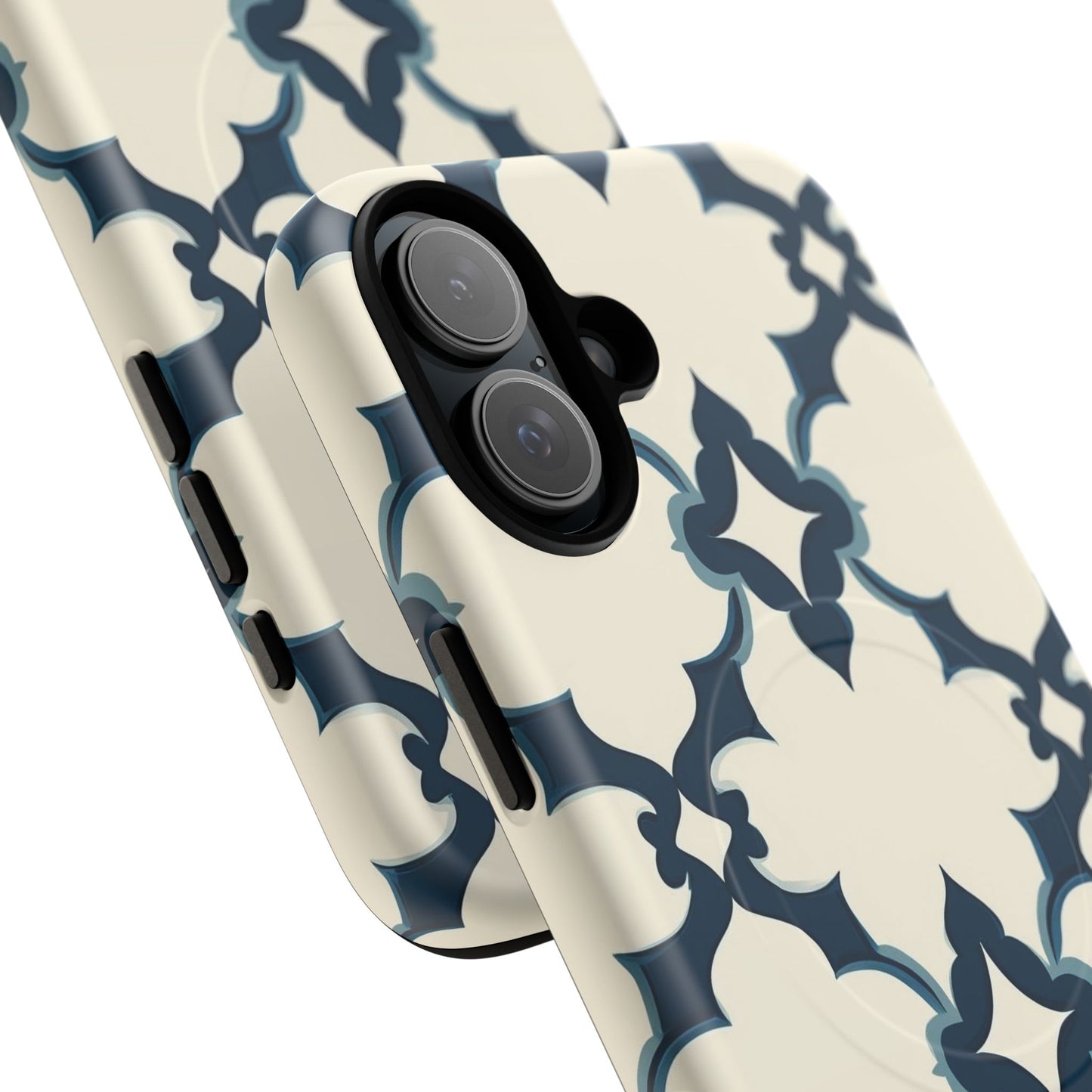 Midnight Quatrefoil Tough Magnetic Case