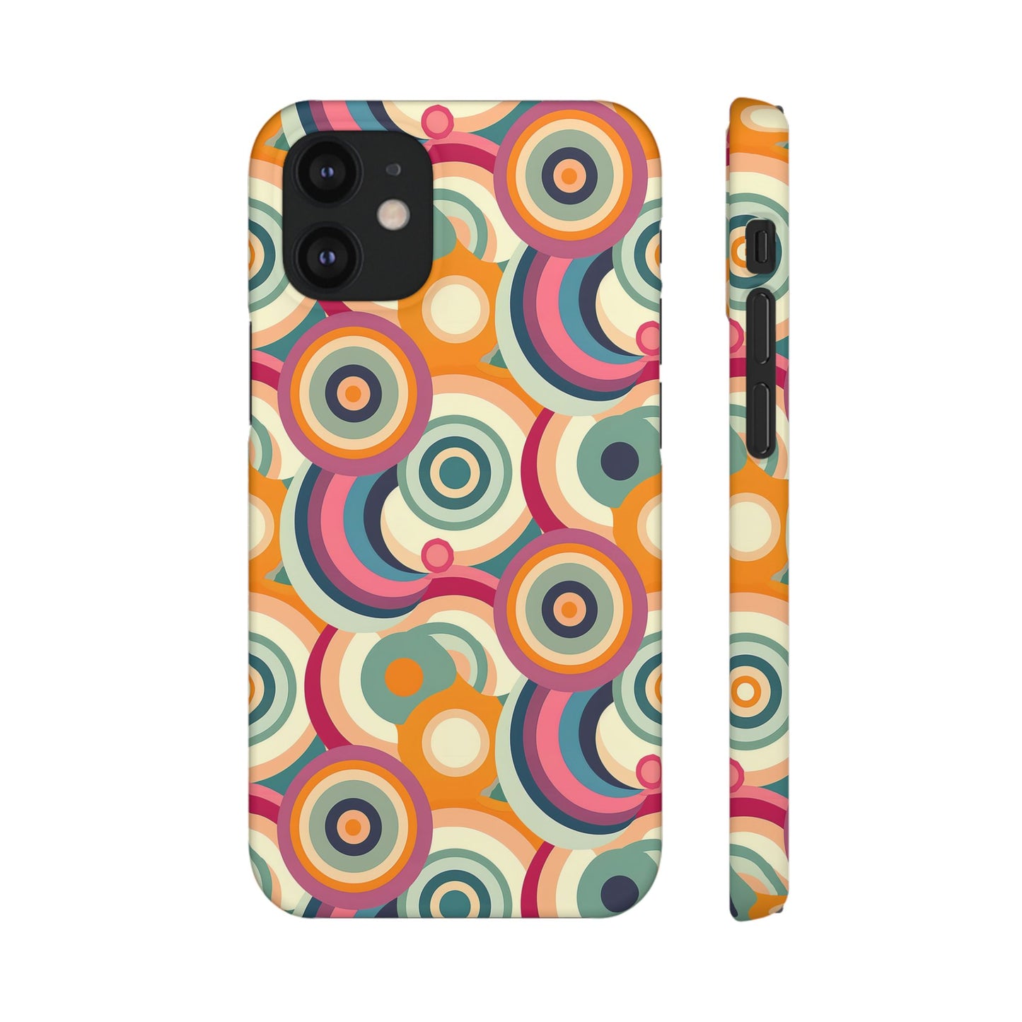 Retro Ripple Snap Case