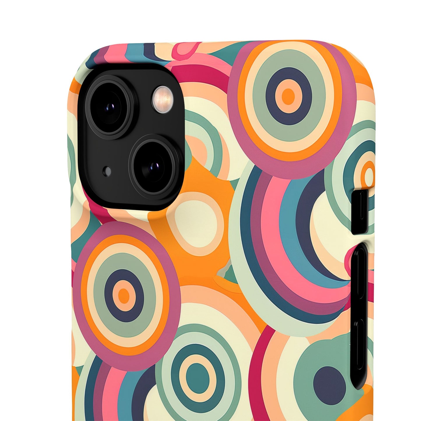 Retro Ripple Snap Case