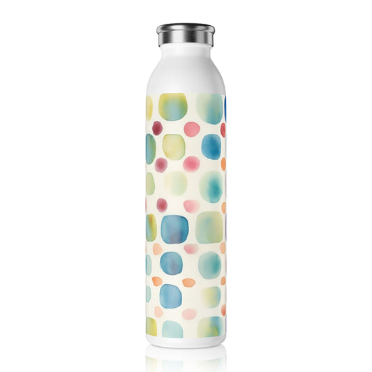 Pooled Pigment Slim Water Bottle