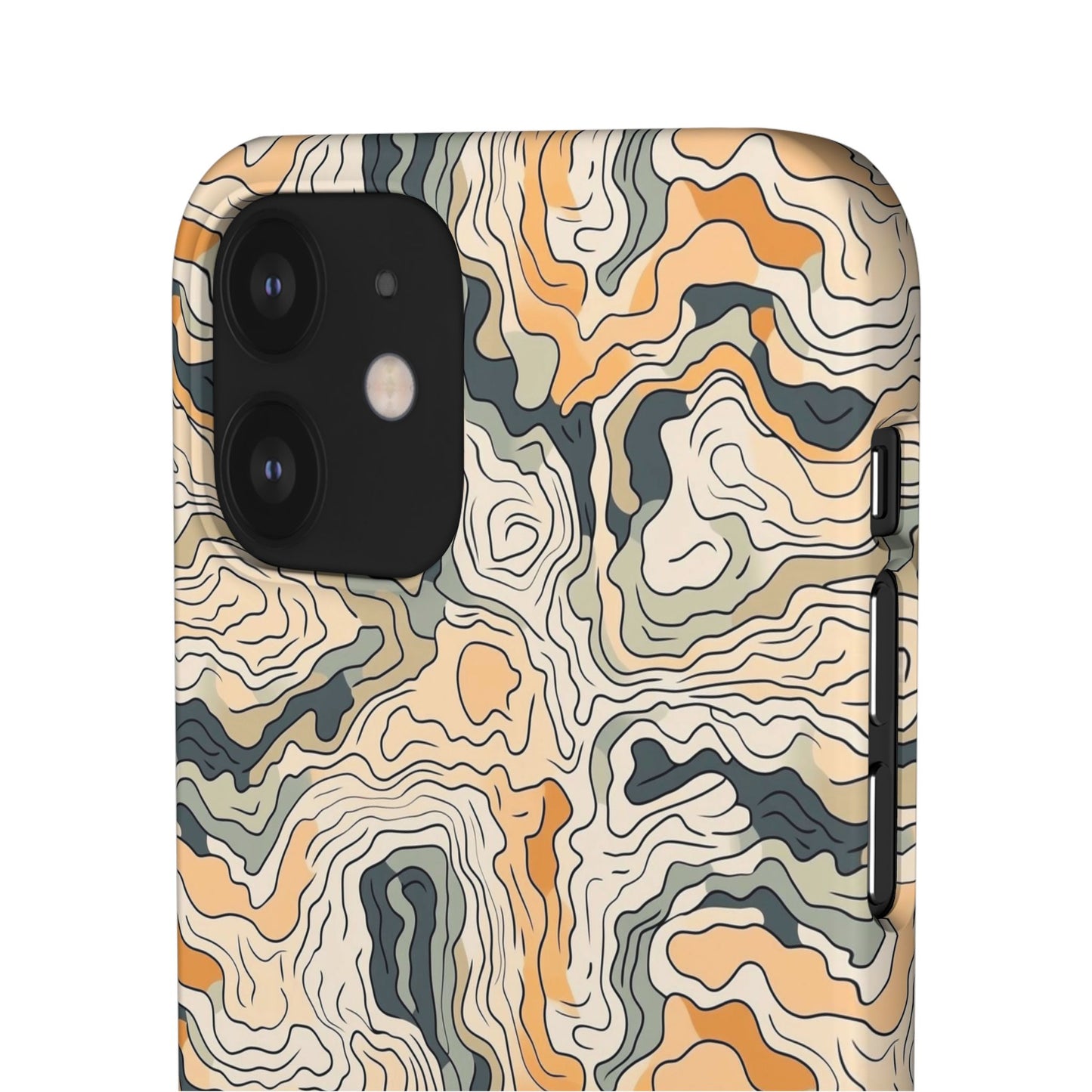 Earthy Abstract Snap Case