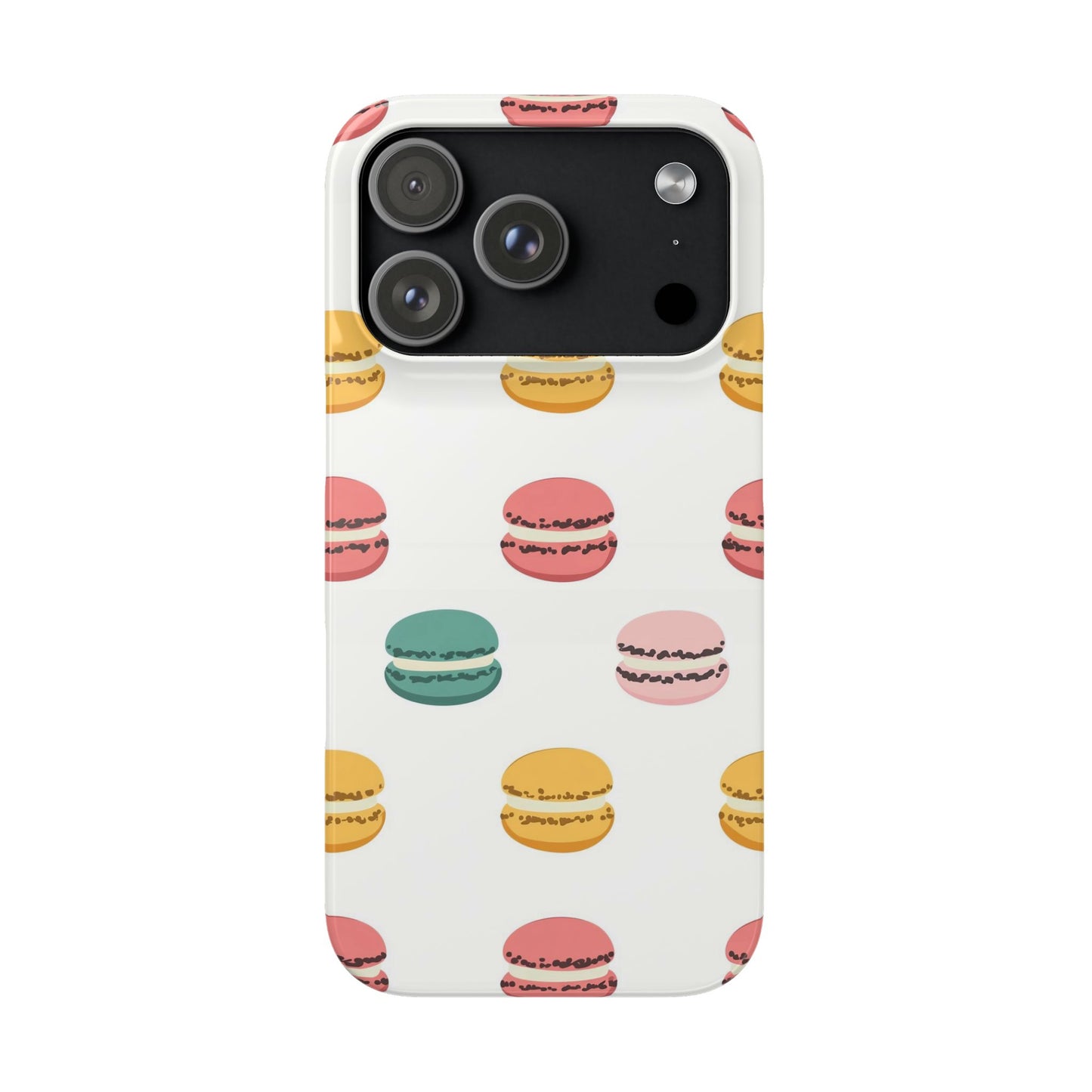 Sweet Macaron Phone Snap Case