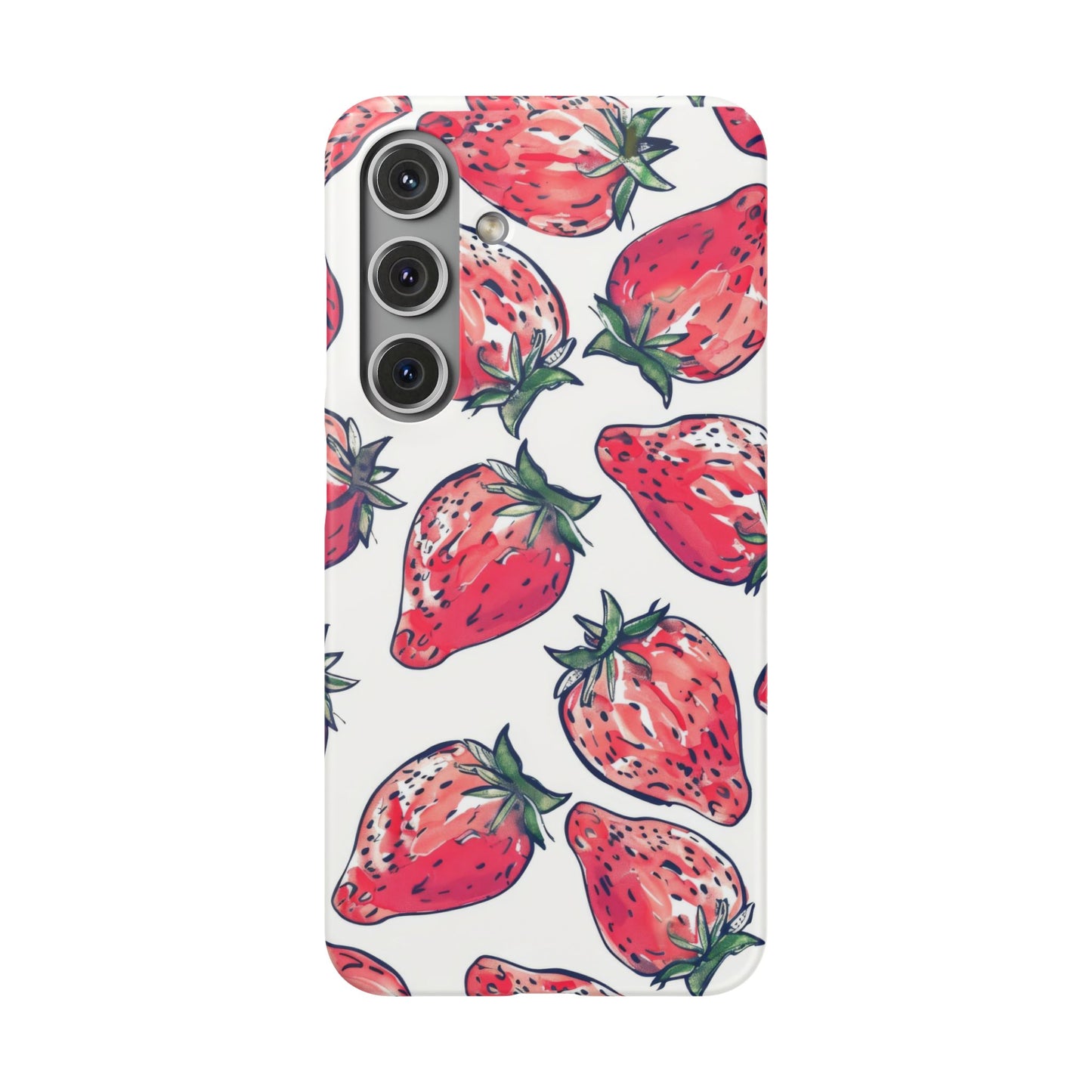 Creamy Berry Phone Snap Case