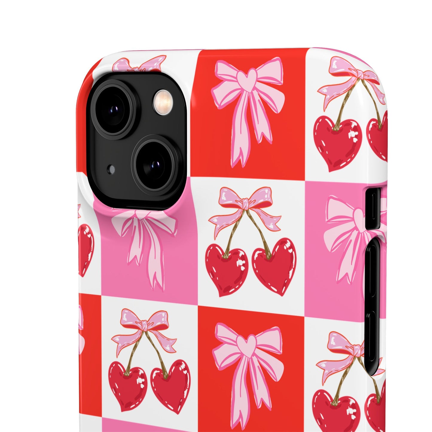 Sweet Pink Coquette Snap Case