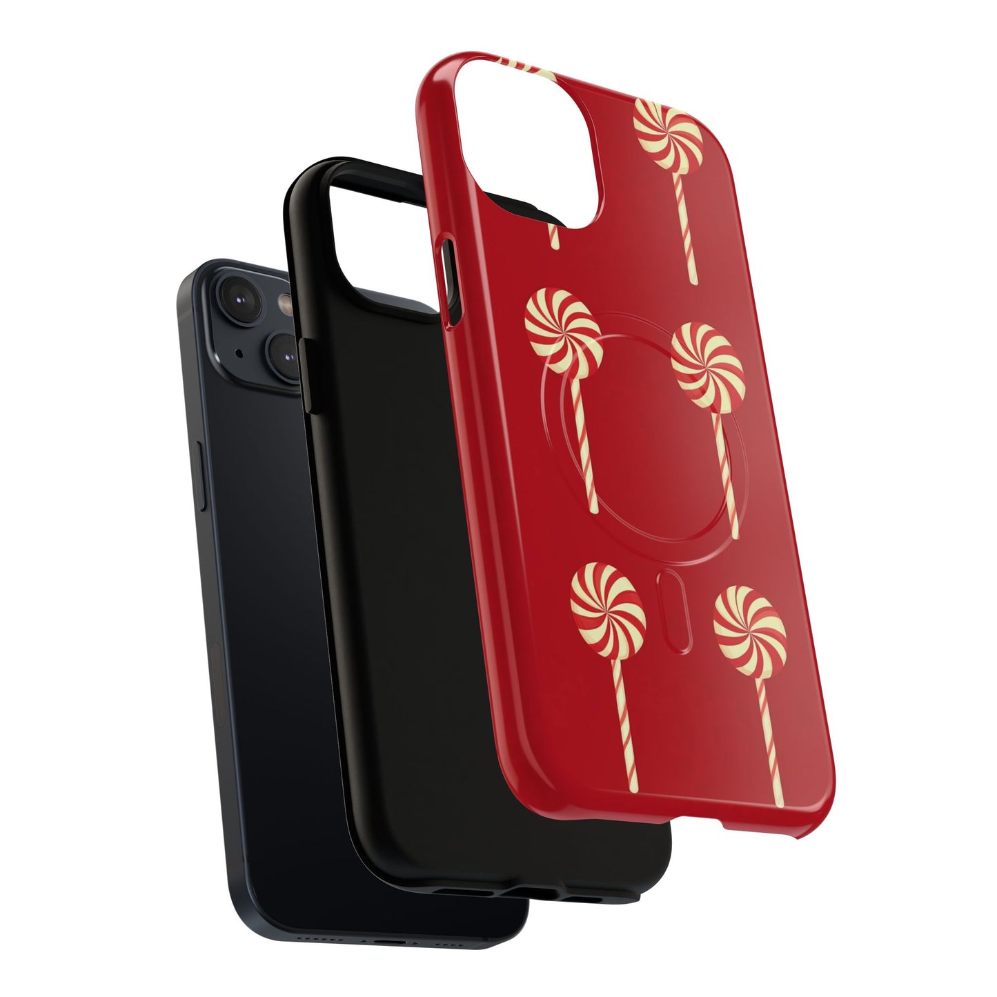 Mint Swirly Tough Magnetic Phone Case