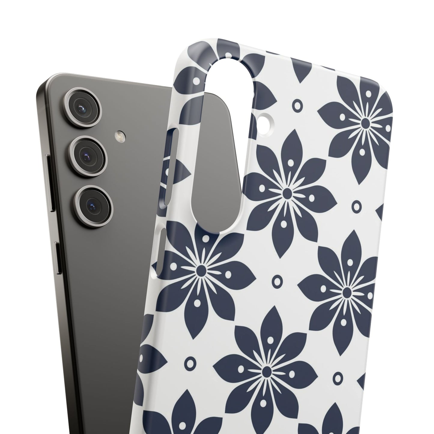 Azure Lattice Snap Case