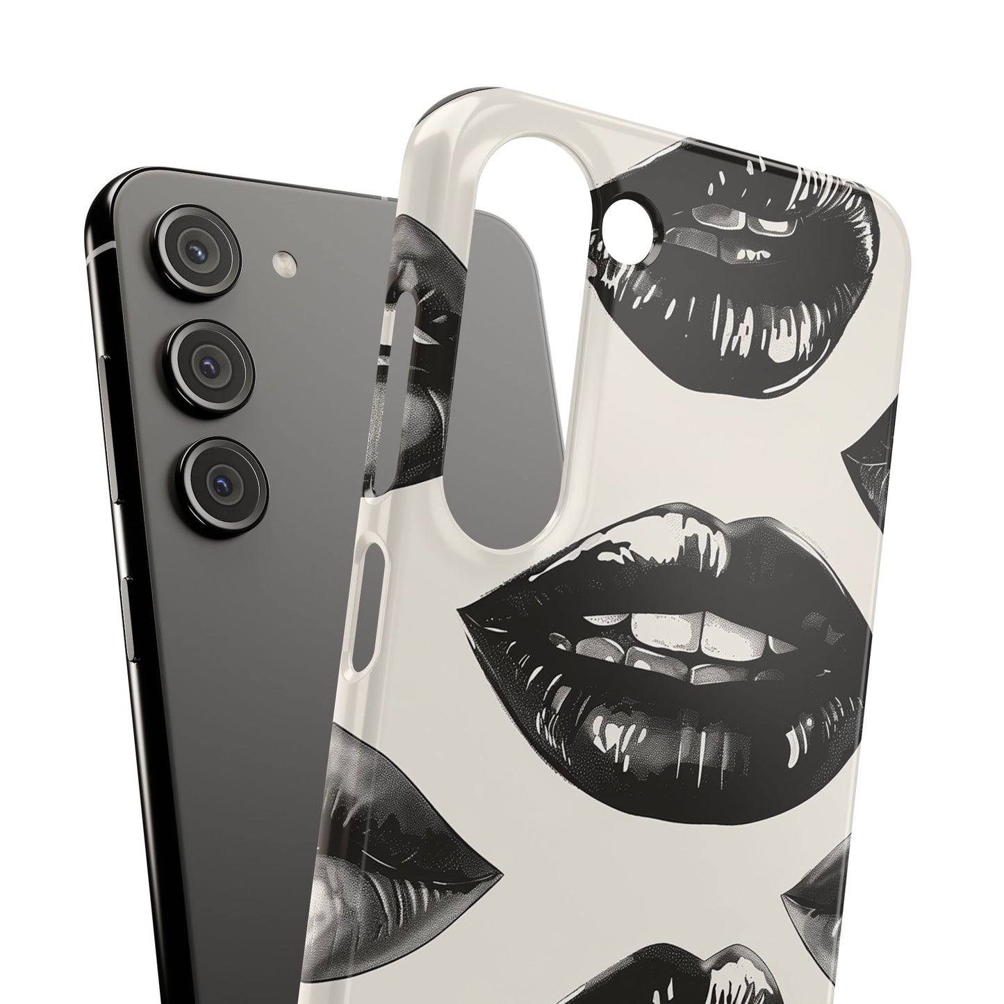 Velvet Pout Snap Phone Case