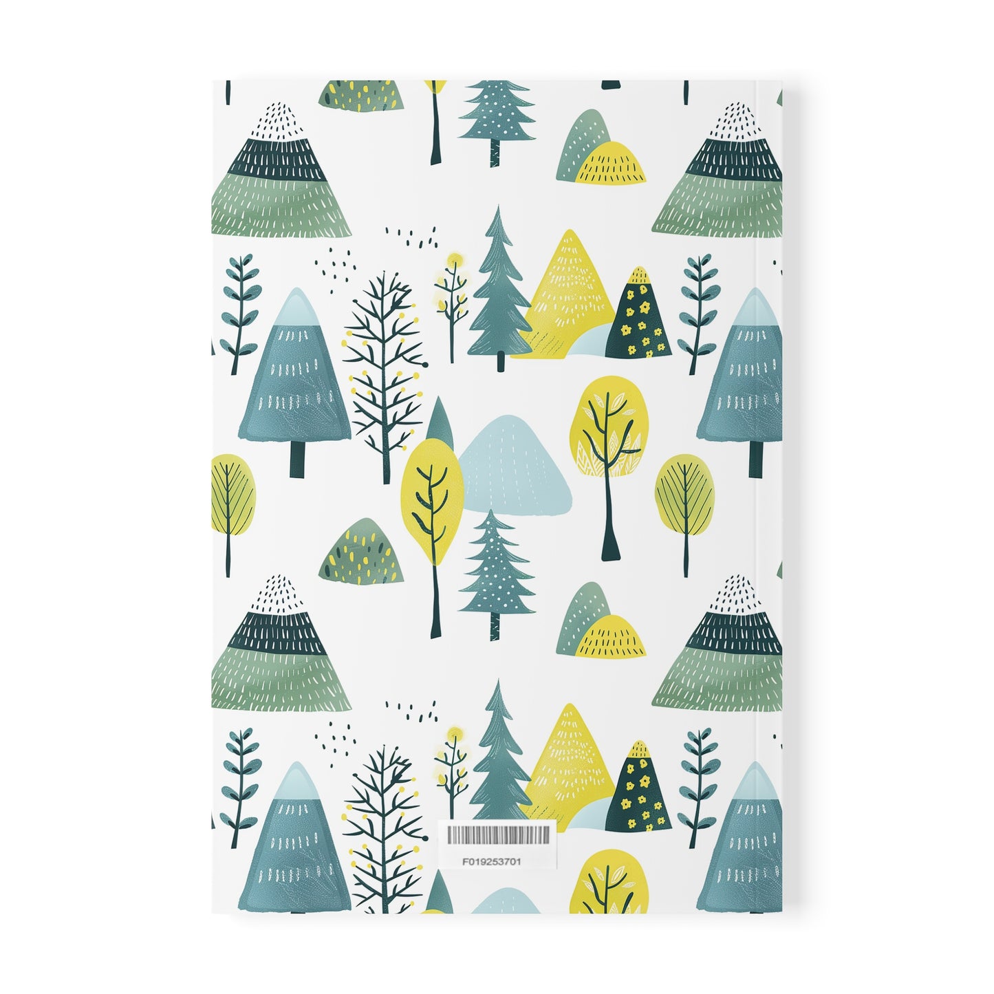Nordic Glade - Scandi Forest Softcover Notebook, A5