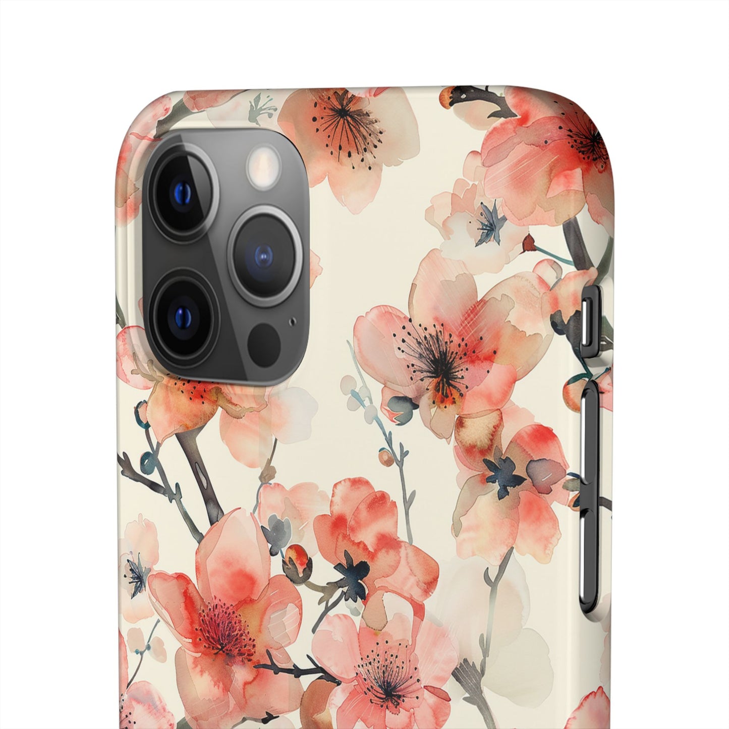 Cherry Veil Phone Snap Case