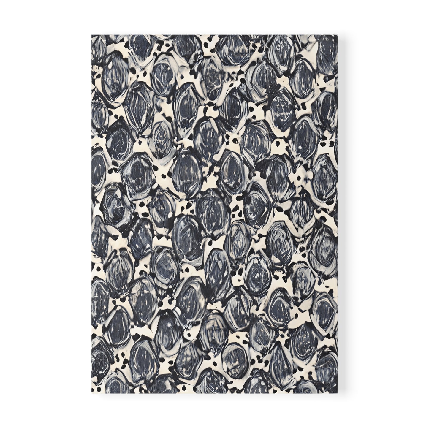 Black & Cream Doodle Bugs Softcover Notebook A5