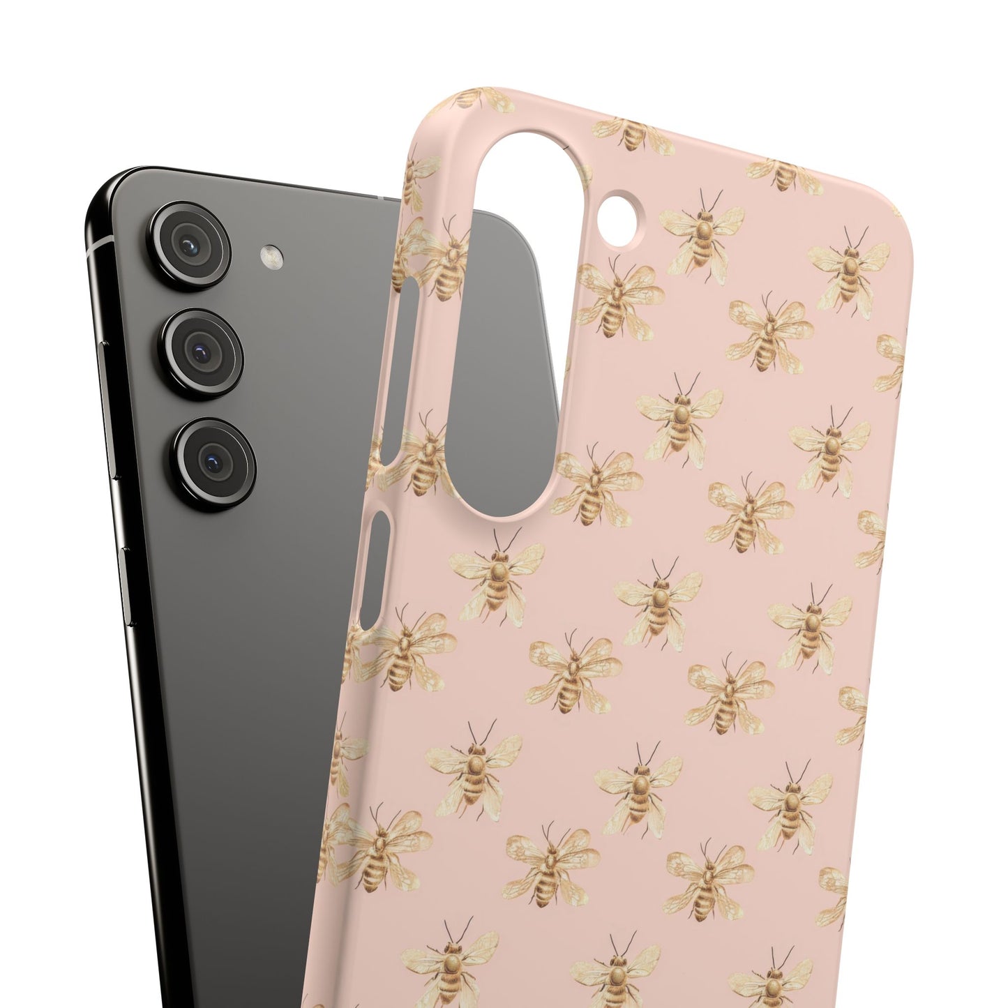 Pink Pollen Phone Snap Case