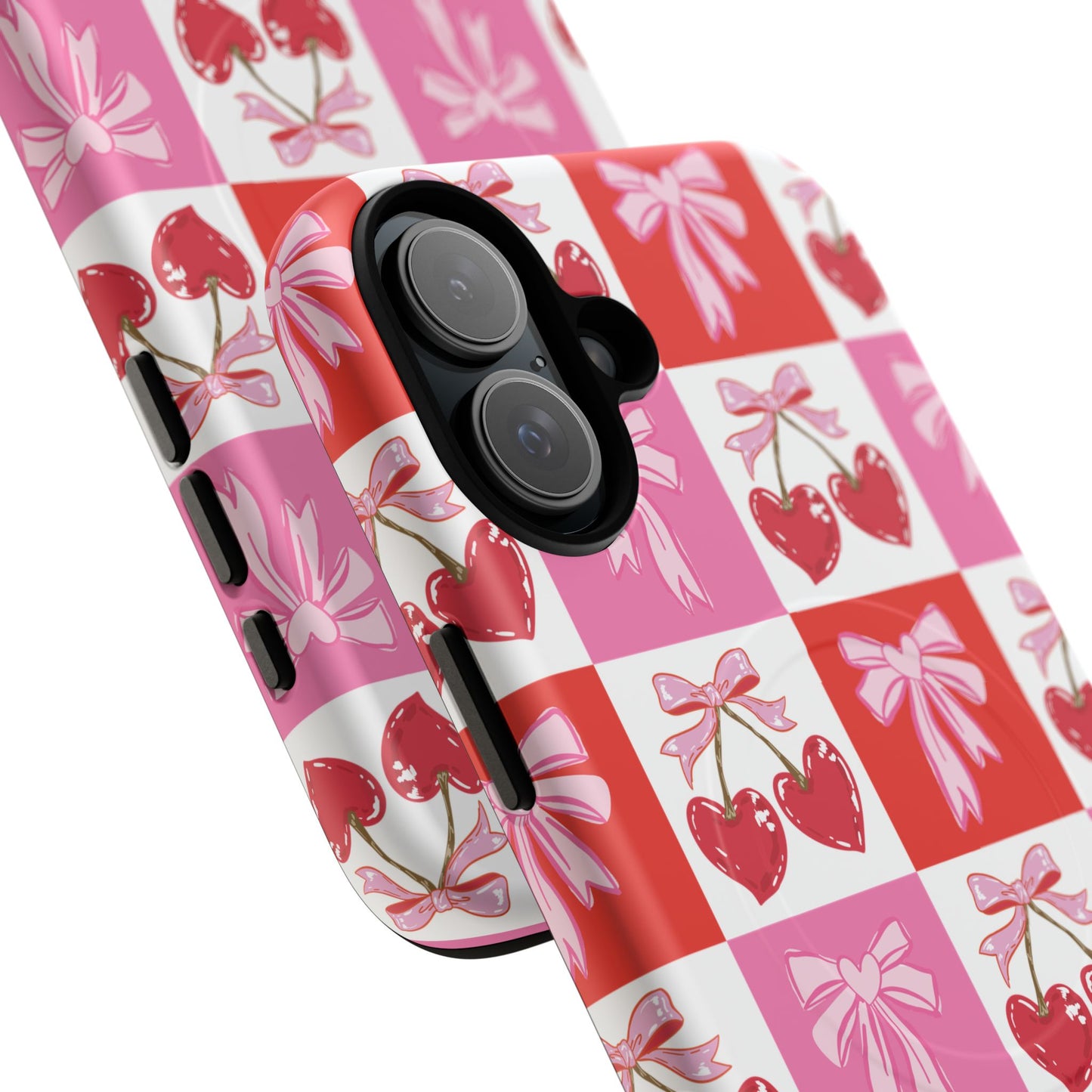 Sweet Pink Coquette Tough Magnetic Phone Case