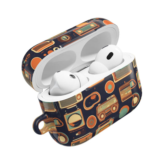 Vintage Retro Music Style AirPod Case