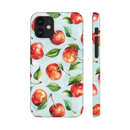 Blue Orchard Phone Snap Case