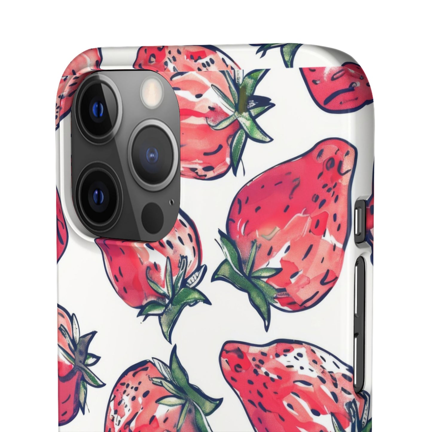 Creamy Berry Phone Snap Case