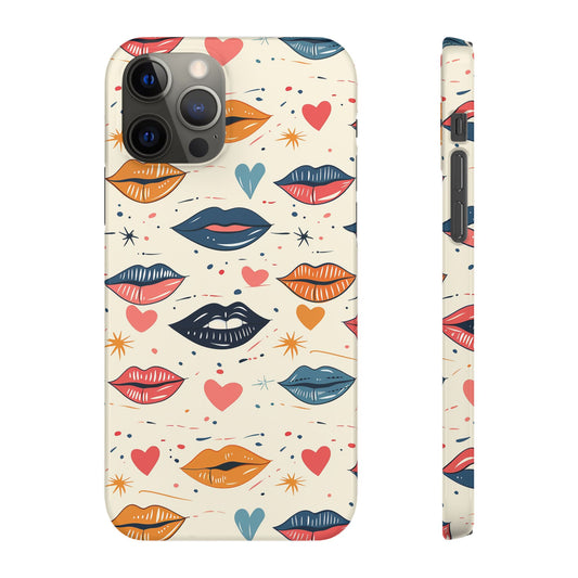 Read My Lips Snap Case