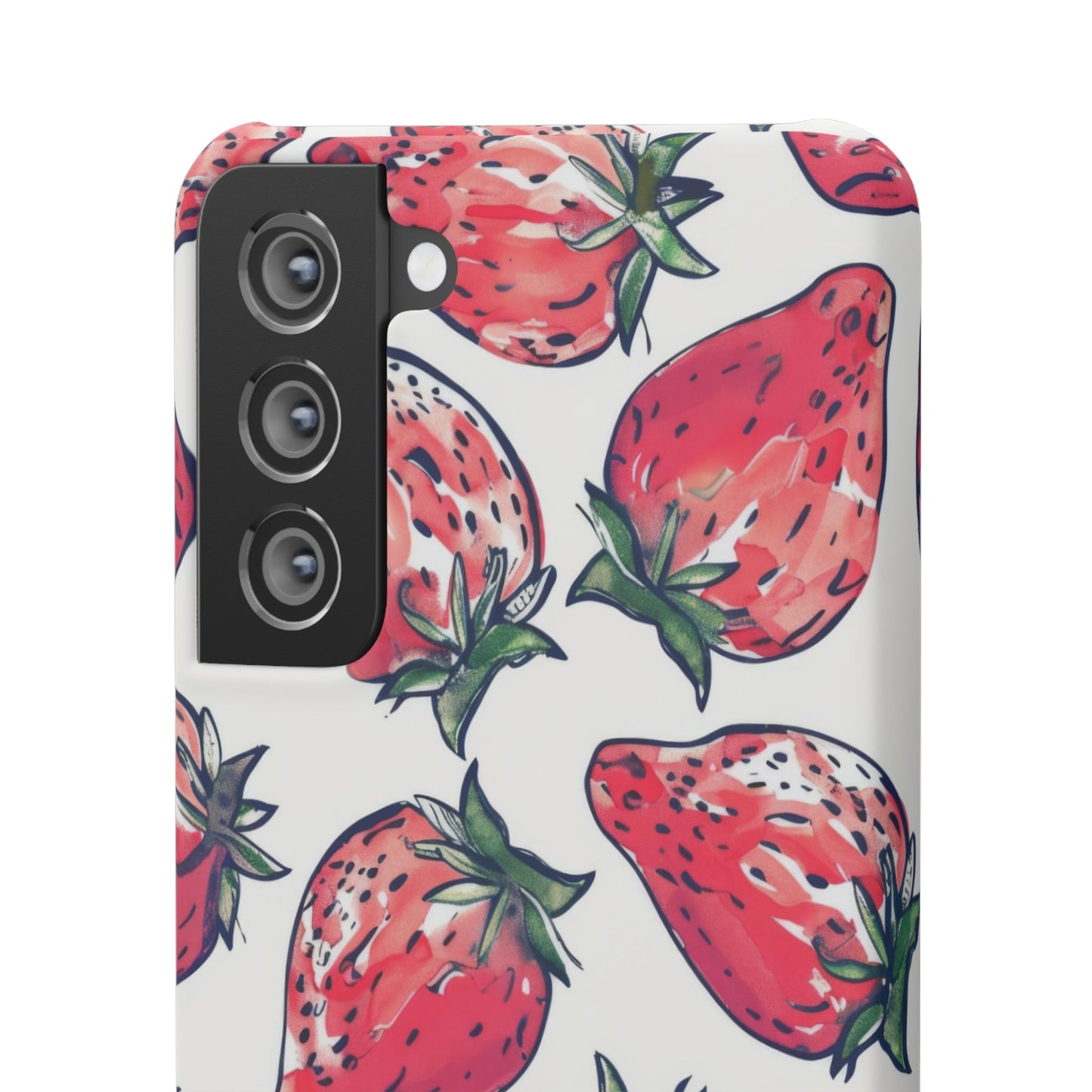 Creamy Berry Phone Snap Case