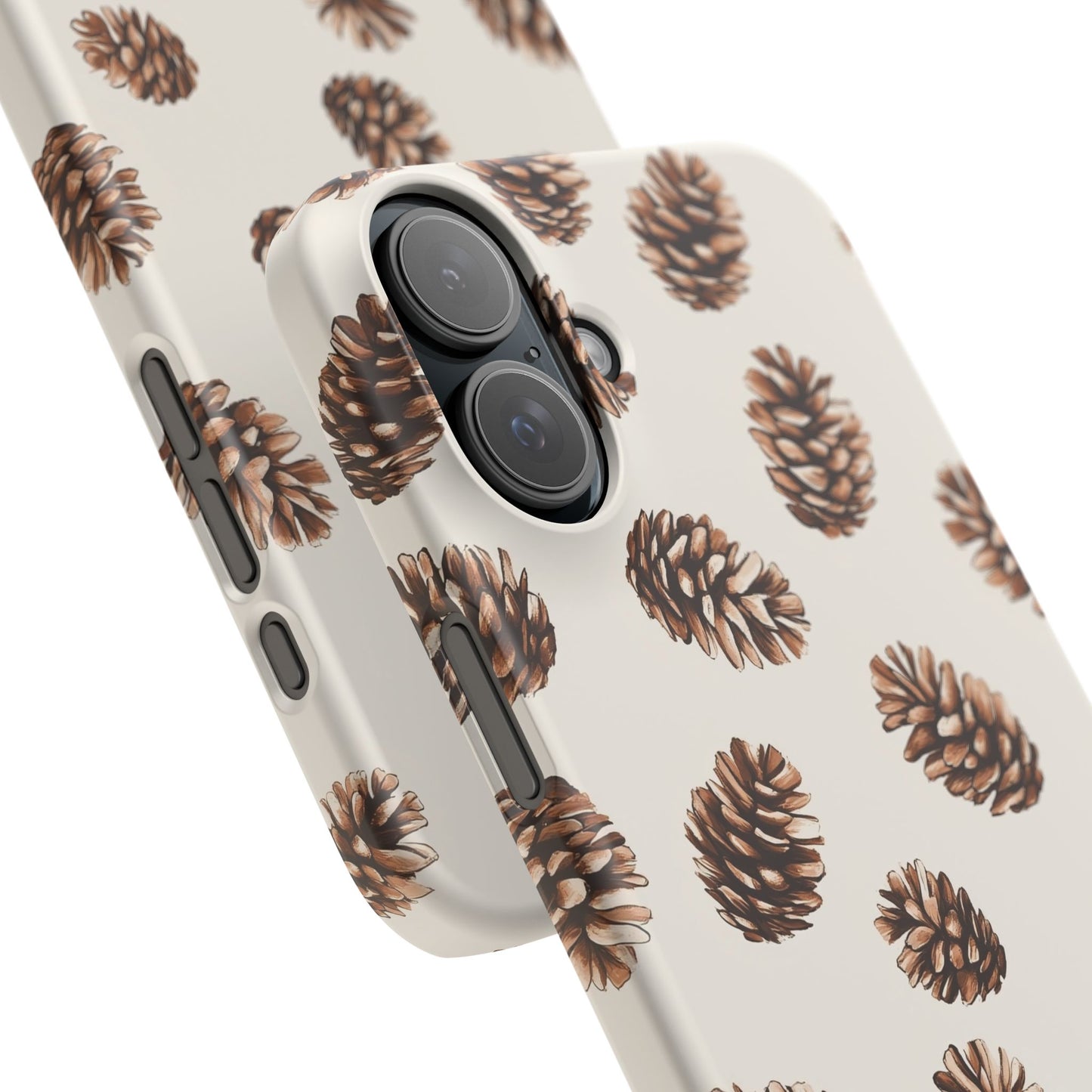 Woodland- Pine Cone Snap Phone Case