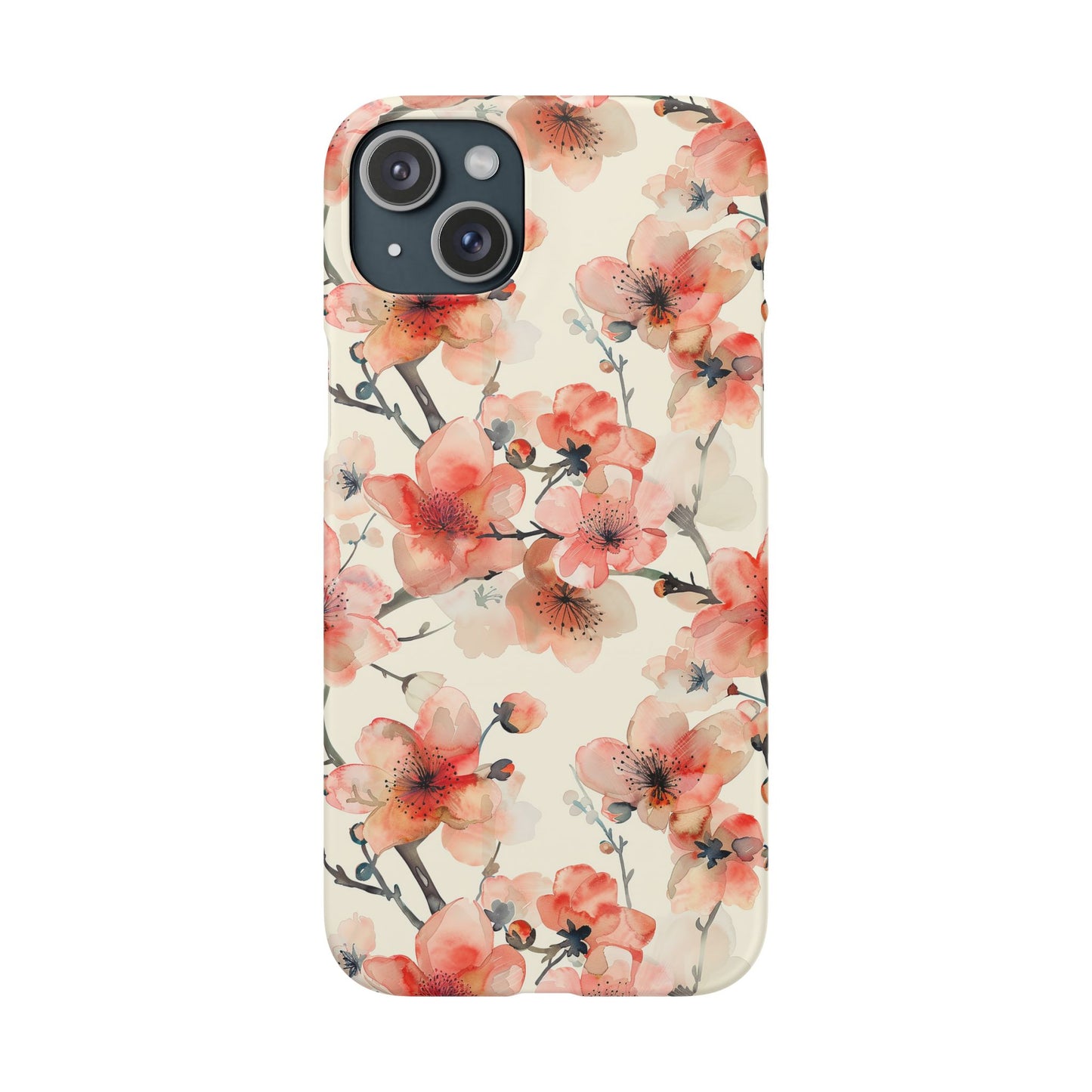 Cherry Veil Phone Snap Case
