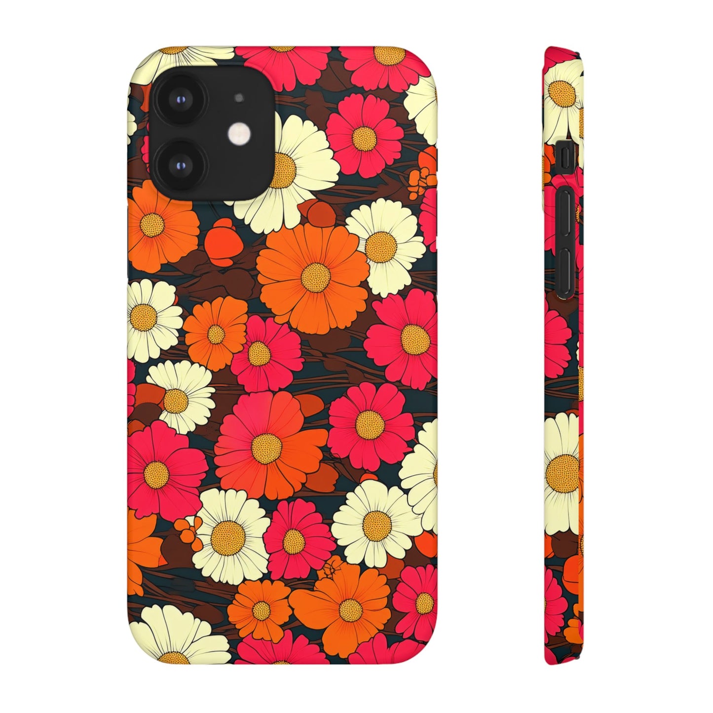 Petal Swing Retro Phone Snap Case