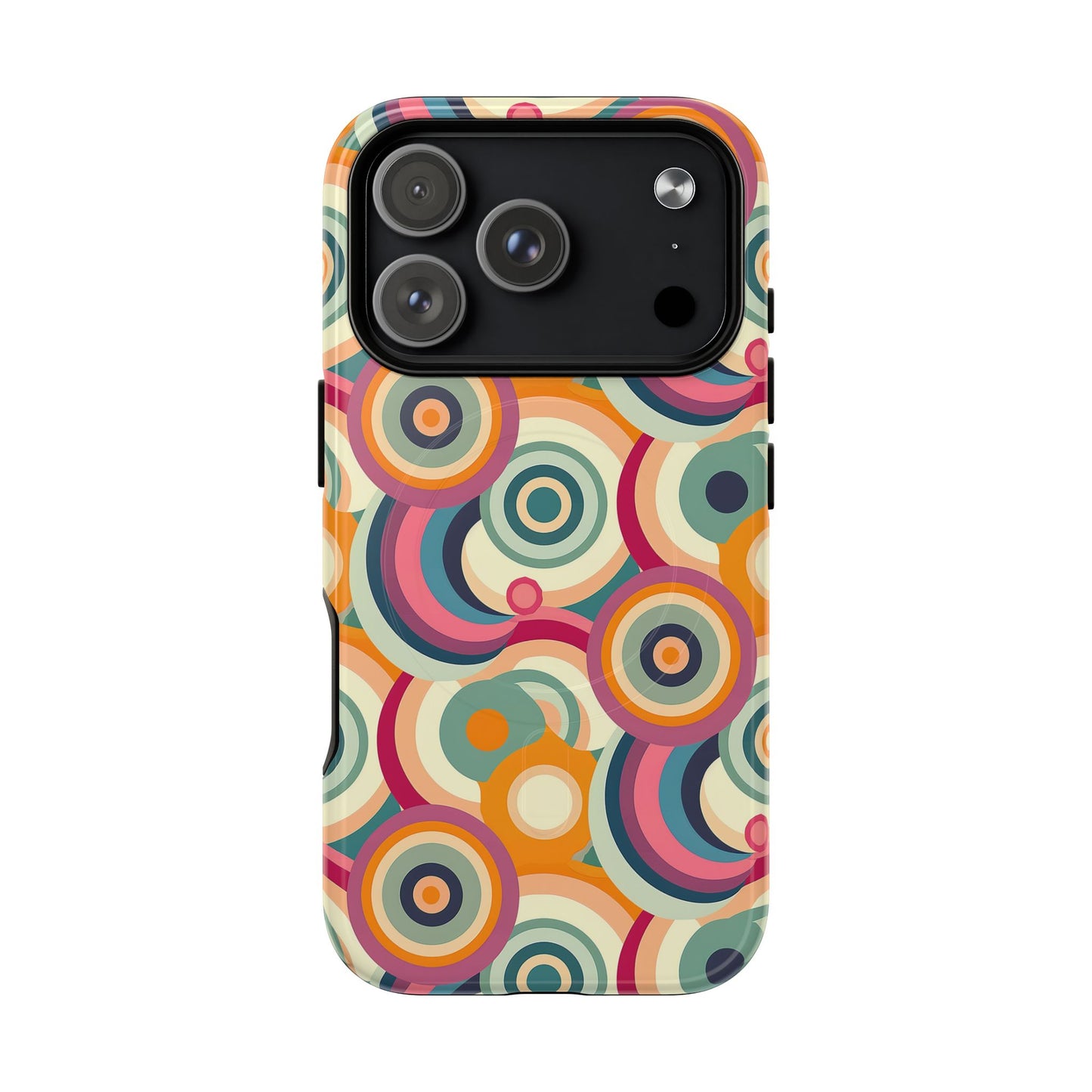 Retro Ripple Tough Magnetic Phone Case