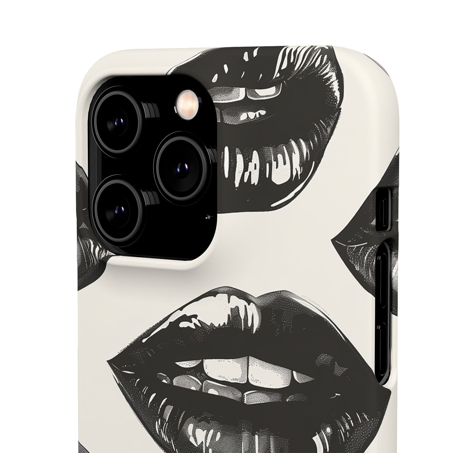 Velvet Pout Snap Phone Case