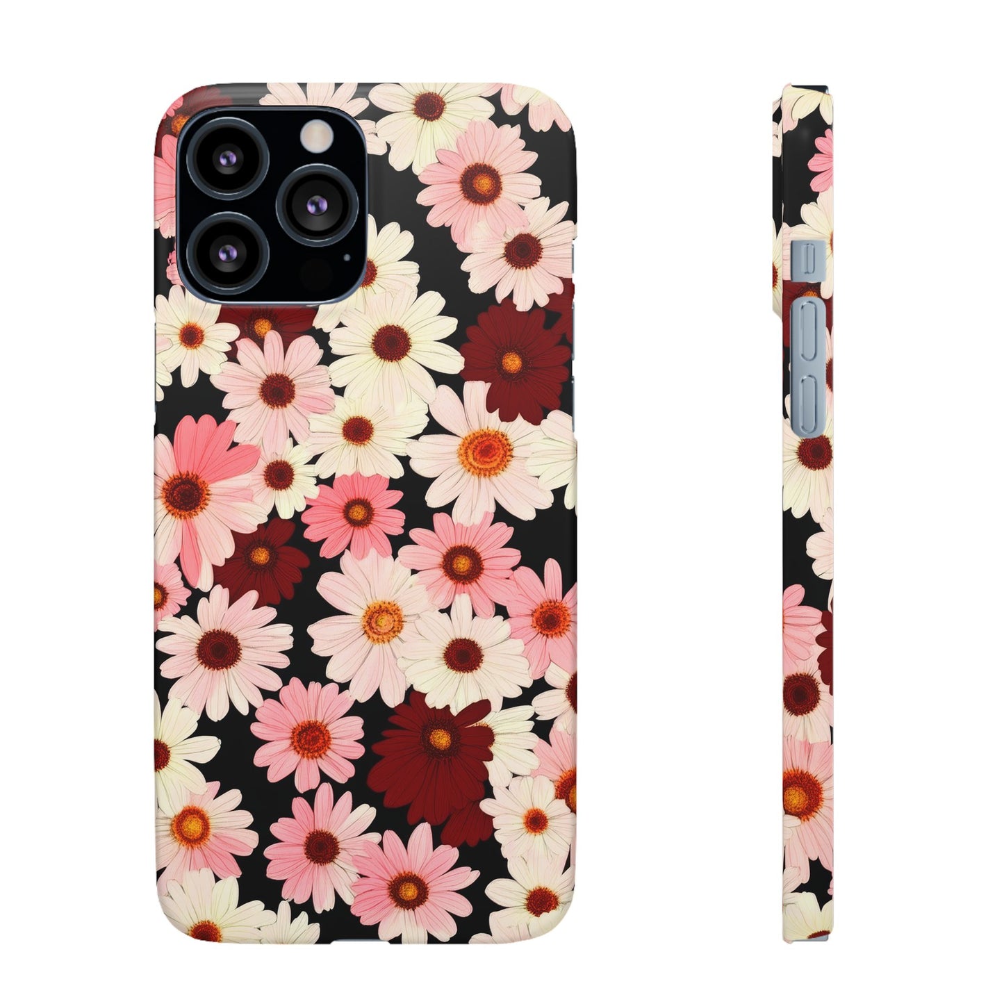 Petal Swing Retro Floral Snap Case