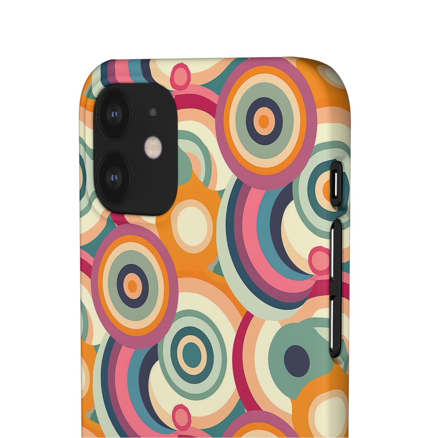 Retro Ripple Snap Case