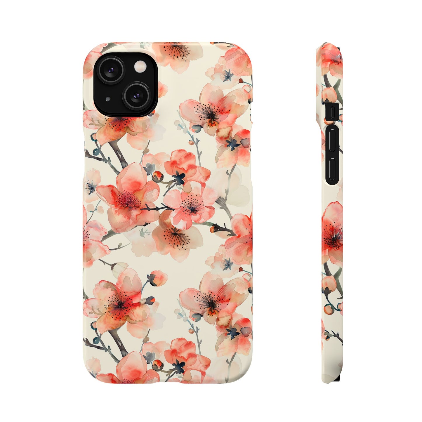 Cherry Veil Phone Snap Case
