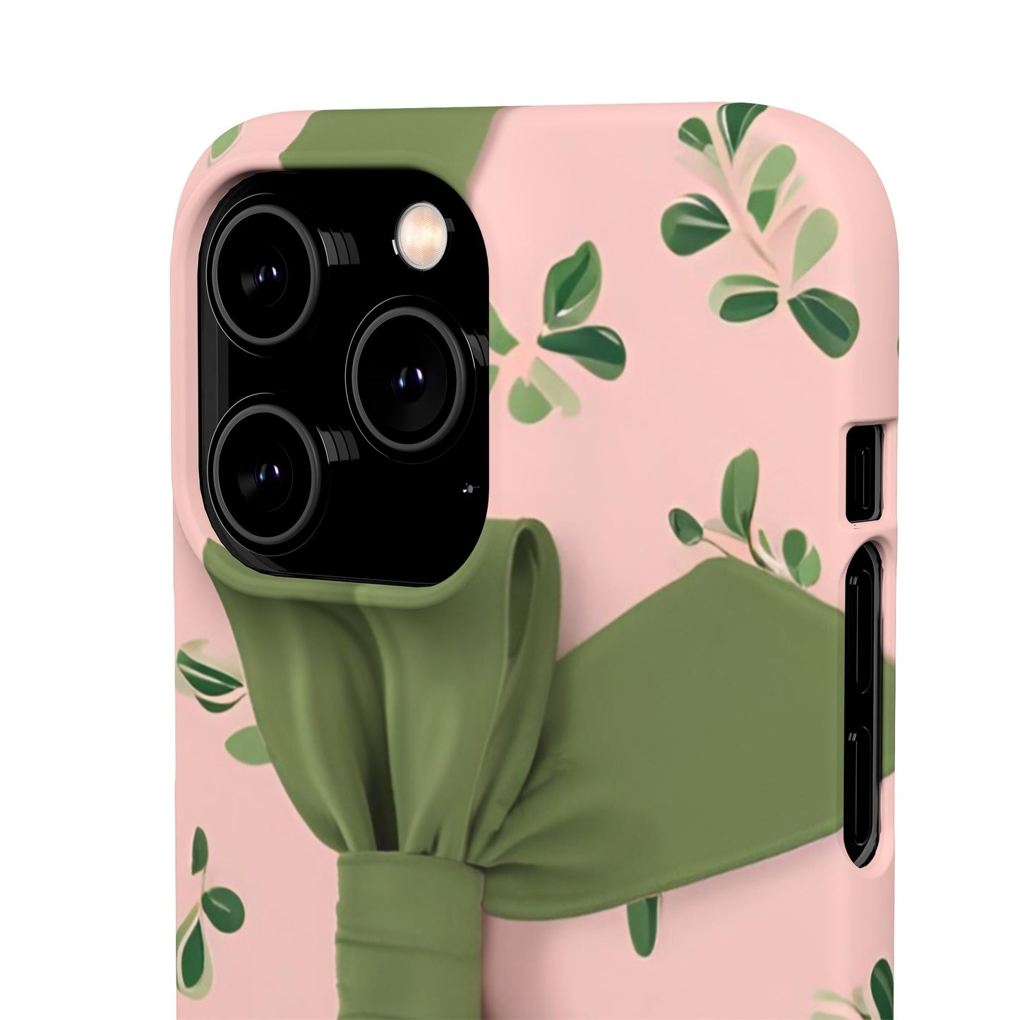 Blushing Bow Snap Case