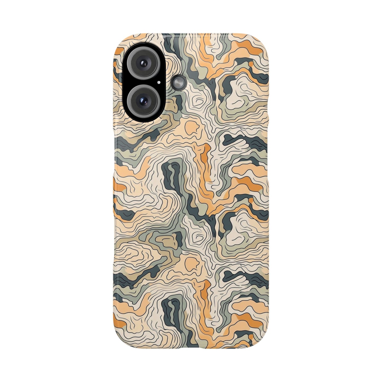 Earthy Abstract Snap Case