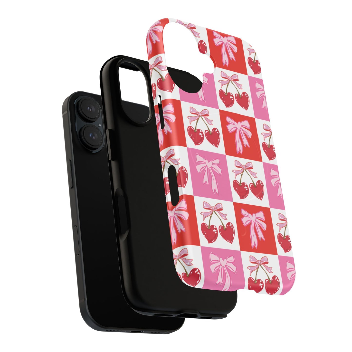 Sweet Pink Coquette Tough Magnetic Phone Case