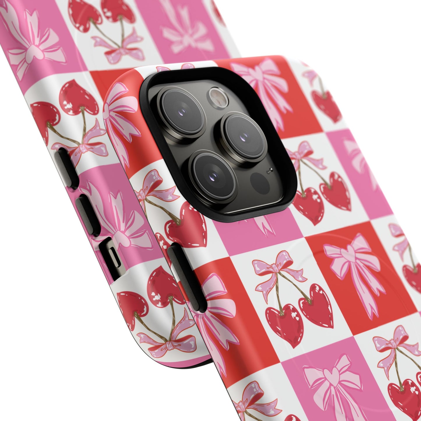 Sweet Pink Coquette Tough Magnetic Phone Case